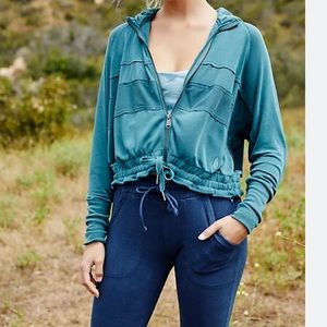 Free people trekking out sweatshirt